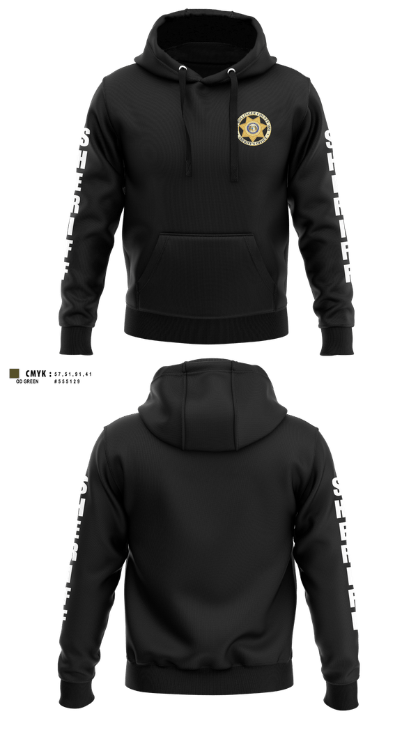 Hoodie, Bollinger County Sheriff’s Office, Police, Teamtime, Team time, sublimation, custom sports apparel, team uniforms, spirit wear, spiritwear, sports uniforms, custom shirts, team store, custom team store, fundraiser sports, apparel fundraiser