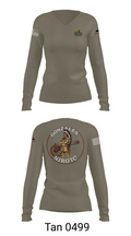 NJROTC Apache Company 29120146 Women's Long Sleeve V-neck Shirt - 73