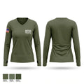 KCSO Reserves Women's Long Sleeve V-neck Shirt - 1