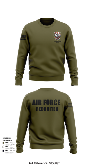 Crew Neck Sweatshirt, 336 RCS F Flight, , Teamtime, Team time, sublimation, custom sports apparel, team uniforms, spirit wear, spiritwear, sports uniforms, custom shirts, team store, custom team store, fundraiser sports, apparel fundraiser