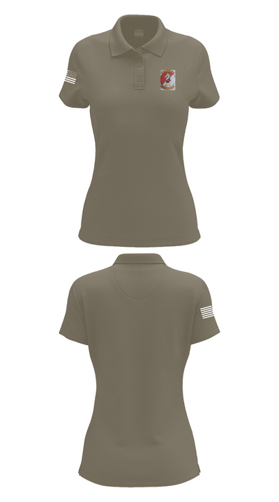 Caisson BTRY 3CR 81164920 Women's Short Sleeve Performance Polo  - 75