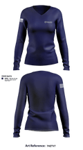SkyLife 3 56617222 Women's Long Sleeve V-neck Shirt - 1