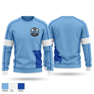 Crew Neck Sweatshirt, Munford Outlaws, Baseball, Teamtime, Team time, sublimation, custom sports apparel, team uniforms, spirit wear, spiritwear, sports uniforms, custom shirts, team store, custom team store, fundraiser sports, apparel fundraiser