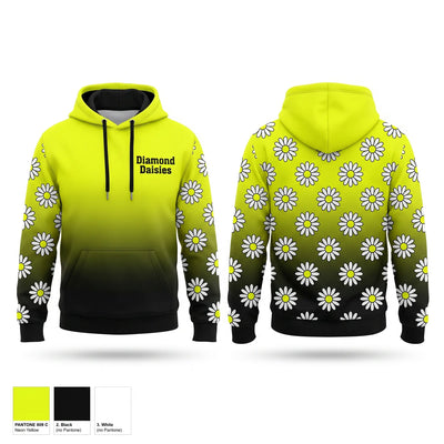 Diamond Daisies Hoodie - 1