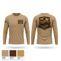 118th Military Police Battalion 20415597 Long Sleeve Performance Shirt - 1