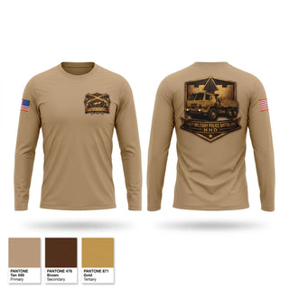 Long Sleeve Performance Shirt, 118th Military Police Battalion, National Guard, Teamtime, Team time, sublimation, custom sports apparel, team uniforms, spirit wear, spiritwear, sports uniforms, custom shirts, team store, custom team store, fundraiser sports, apparel fundraiser