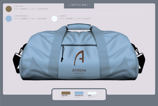 Duffle Bag, Athena Gun Club, , Teamtime, Team time, sublimation, custom sports apparel, team uniforms, spirit wear, spiritwear, sports uniforms, custom shirts, team store, custom team store, fundraiser sports, apparel fundraiser