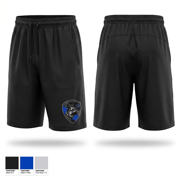 Athletic Shorts With Pockets, Florence PD K9- Unit, Police, Teamtime, Team time, sublimation, custom sports apparel, team uniforms, spirit wear, spiritwear, sports uniforms, custom shirts, team store, custom team store, fundraiser sports, apparel fundraiser
