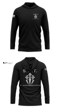 St. James Parish Sheriff's Office SRT Long Sleeve hooded sunshirt - 52