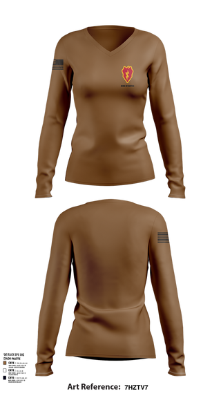 Womens Long Sleeve Vneck Shirt, 3-7 FA, , Teamtime, Team time, sublimation, custom sports apparel, team uniforms, spirit wear, spiritwear, sports uniforms, custom shirts, team store, custom team store, fundraiser sports, apparel fundraiser