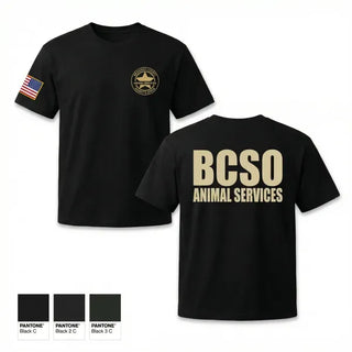 Old School Cotton Feel Shirt, Brunswick County Sheriff - Animal Protective Services, Police, Teamtime, Team time, sublimation, custom sports apparel, team uniforms, spirit wear, spiritwear, sports uniforms, custom shirts, team store, custom team store, fundraiser sports, apparel fundraiser