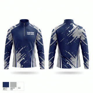 Quarter Zip Jacket, Florida Ridge Public Safety, , Teamtime, Team time, sublimation, custom sports apparel, team uniforms, spirit wear, spiritwear, sports uniforms, custom shirts, team store, custom team store, fundraiser sports, apparel fundraiser