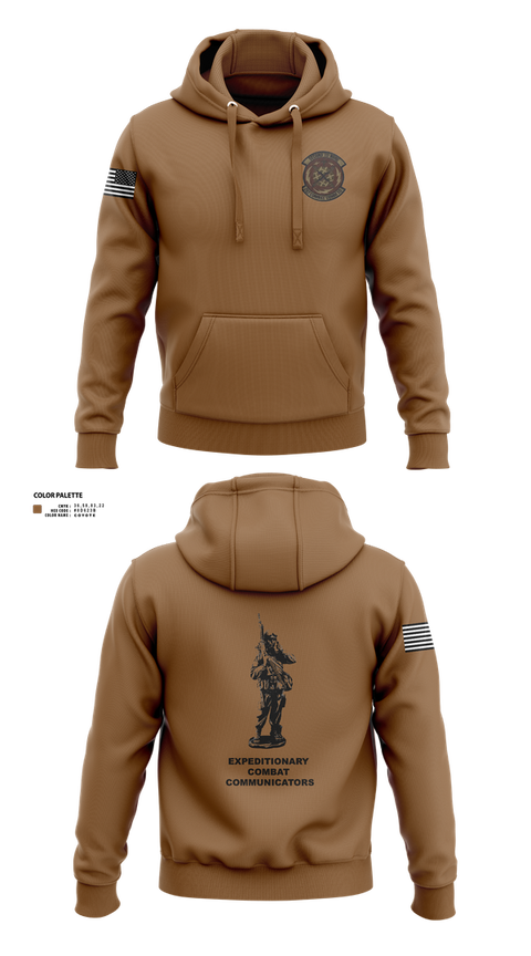 Hoodie, 282nd Combat Communications Squadron, , Teamtime, Team time, sublimation, custom sports apparel, team uniforms, spirit wear, spiritwear, sports uniforms, custom shirts, team store, custom team store, fundraiser sports, apparel fundraiser