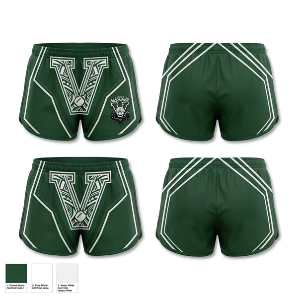 Womens Shorts, Venice High School Indians, Spirit Store, Teamtime, Team time, sublimation, custom sports apparel, team uniforms, spirit wear, spiritwear, sports uniforms, custom shirts, team store, custom team store, fundraiser sports, apparel fundraiser