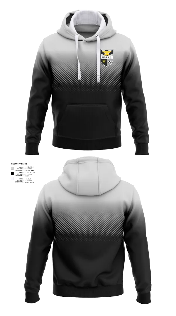 Hoodie, AISP F.C., Men's Soccer, Teamtime, Team time, sublimation, custom sports apparel, team uniforms, spirit wear, spiritwear, sports uniforms, custom shirts, team store, custom team store, fundraiser sports, apparel fundraiser