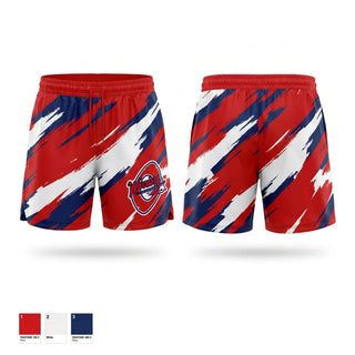 Athletic Shorts With Pockets, Okeeheelee Warriors, Baseball, Teamtime, Team time, sublimation, custom sports apparel, team uniforms, spirit wear, spiritwear, sports uniforms, custom shirts, team store, custom team store, fundraiser sports, apparel fundraiser