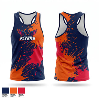Mens Track Singlet, Heartland Flyers, Track & Field, Teamtime, Team time, sublimation, custom sports apparel, team uniforms, spirit wear, spiritwear, sports uniforms, custom shirts, team store, custom team store, fundraiser sports, apparel fundraiser
