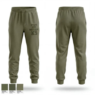 Sweatpants, State Fire Marshal K9, Police, Teamtime, Team time, sublimation, custom sports apparel, team uniforms, spirit wear, spiritwear, sports uniforms, custom shirts, team store, custom team store, fundraiser sports, apparel fundraiser