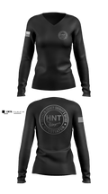 FCSO HNT 51183046 Women's Long Sleeve V-neck Shirt - 1