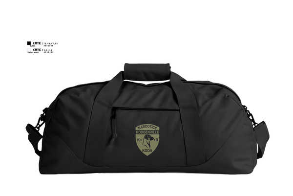 Duffle Bag, Hodgenville Police Department, Police, Teamtime, Team time, sublimation, custom sports apparel, team uniforms, spirit wear, spiritwear, sports uniforms, custom shirts, team store, custom team store, fundraiser sports, apparel fundraiser