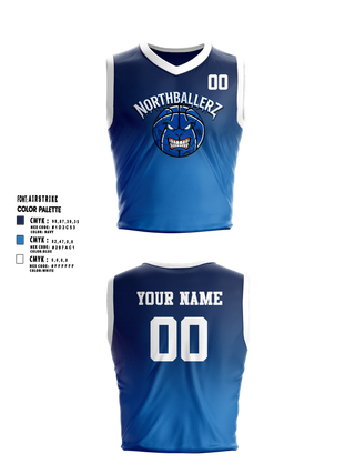 Mens Basketball Jersey, NorthBallerz, Men's Basketball, Teamtime, Team time, sublimation, custom sports apparel, team uniforms, spirit wear, spiritwear, sports uniforms, custom shirts, team store, custom team store, fundraiser sports, apparel fundraiser