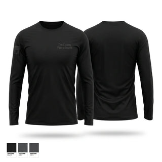 Long Sleeve Performance Shirt, The Colony Pipes & Drums, Fire Department, Teamtime, Team time, sublimation, custom sports apparel, team uniforms, spirit wear, spiritwear, sports uniforms, custom shirts, team store, custom team store, fundraiser sports, apparel fundraiser