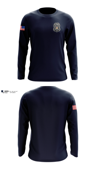 Long Sleeve Performance Shirt, Public Safety, Police, Teamtime, Team time, sublimation, custom sports apparel, team uniforms, spirit wear, spiritwear, sports uniforms, custom shirts, team store, custom team store, fundraiser sports, apparel fundraiser