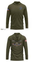 Orrville Police Department Long Sleeve Hooded Sun Shirt - 11