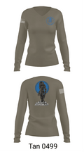 Assassin Troop, 2-15 CAV 46087146 Women's Long Sleeve V-neck Shirt - 11