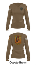 SCC 10th Field Hospital 86139824 Women's Long Sleeve V-neck Shirt - 17