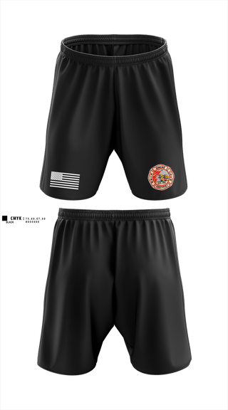 Athletic Shorts With Pockets, Jenkins fire department, Fire Department, Teamtime, Team time, sublimation, custom sports apparel, team uniforms, spirit wear, spiritwear, sports uniforms, custom shirts, team store, custom team store, fundraiser sports, apparel fundraiser