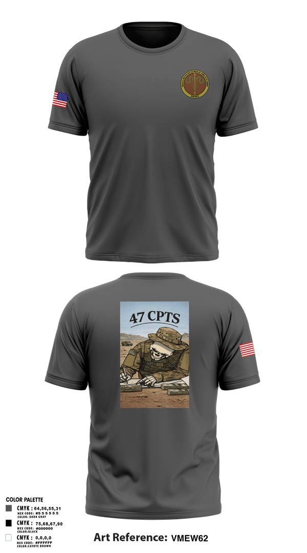 Short Sleeve Performance Shirt, 47 CPTS, Air Force, Teamtime, Team time, sublimation, custom sports apparel, team uniforms, spirit wear, spiritwear, sports uniforms, custom shirts, team store, custom team store, fundraiser sports, apparel fundraiser