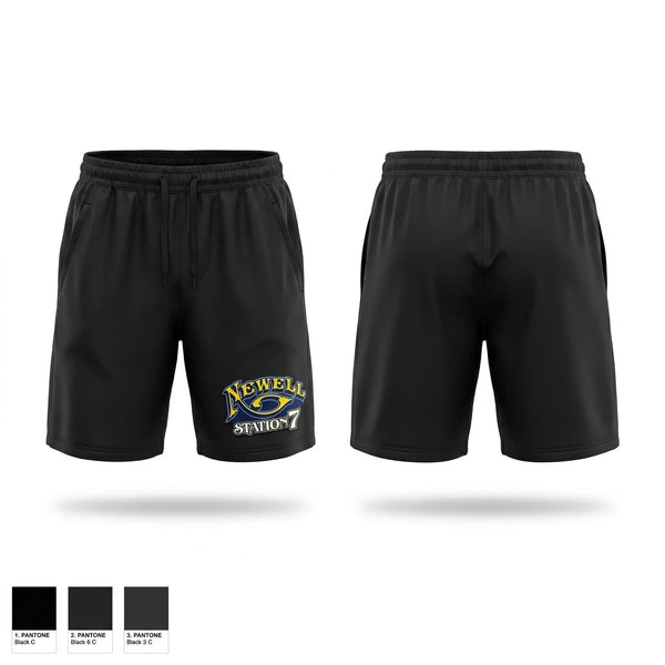 Athletic Shorts With Pockets, Newell VFD, Fire Department, Teamtime, Team time, sublimation, custom sports apparel, team uniforms, spirit wear, spiritwear, sports uniforms, custom shirts, team store, custom team store, fundraiser sports, apparel fundraiser