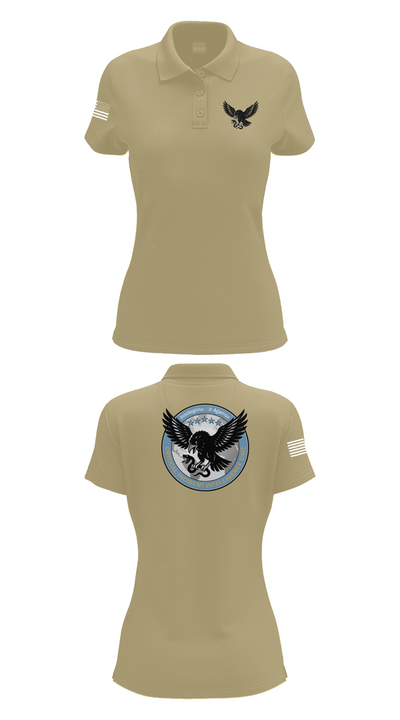 Critical Incident Intelligence Unit 55950160 Women's Short Sleeve Performance Polo  - 90