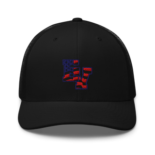 Patriots Retro Trucker Hat | Yupoong 6606