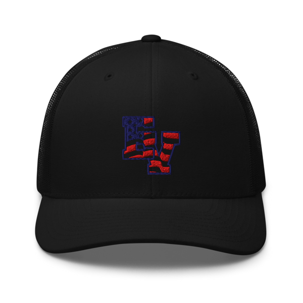 Patriots Retro Trucker Hat | Yupoong 6606