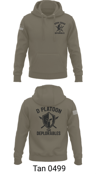 Hoodie, D Platoon, Police, Teamtime, Team time, sublimation, custom sports apparel, team uniforms, spirit wear, spiritwear, sports uniforms, custom shirts, team store, custom team store, fundraiser sports, apparel fundraiser