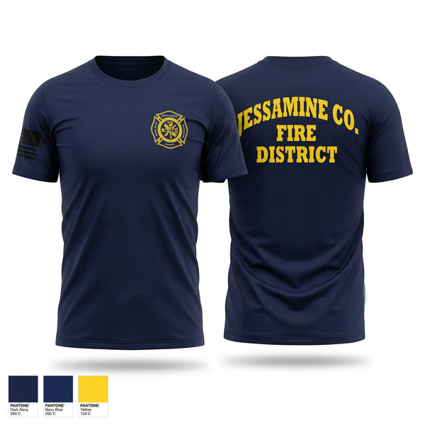 Short Sleeve Performance Shirt, Jessamine county fire, Fire Department, Teamtime, Team time, sublimation, custom sports apparel, team uniforms, spirit wear, spiritwear, sports uniforms, custom shirts, team store, custom team store, fundraiser sports, apparel fundraiser