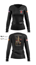 179 HHC Medics Women's Long Sleeve V-neck Shirt - 112