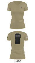 Nashville Police Department 22695418 Women's Short Sleeve V-neck Shirt - 84