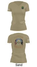 HC11 32248393 Women's Short Sleeve V-neck Shirt - 84