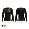 Copper City Athletics Women's Long Sleeve V-neck Shirt - 1