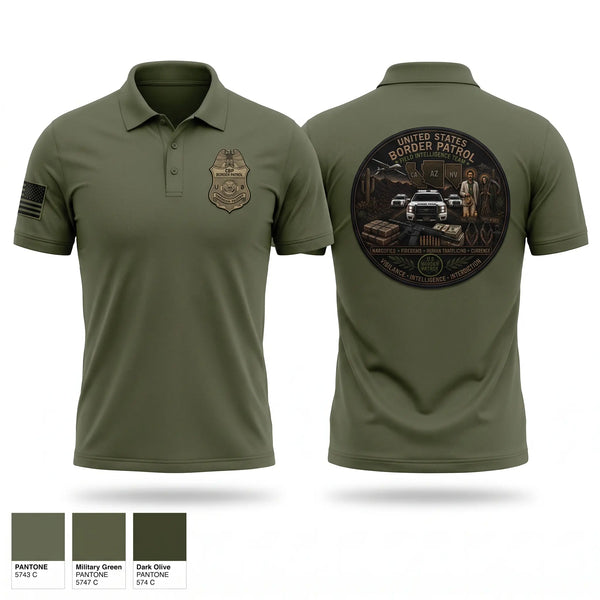 Short Sleeve Performance Polo, Field intelligence team, Police, Teamtime, Team time, sublimation, custom sports apparel, team uniforms, spirit wear, spiritwear, sports uniforms, custom shirts, team store, custom team store, fundraiser sports, apparel fundraiser