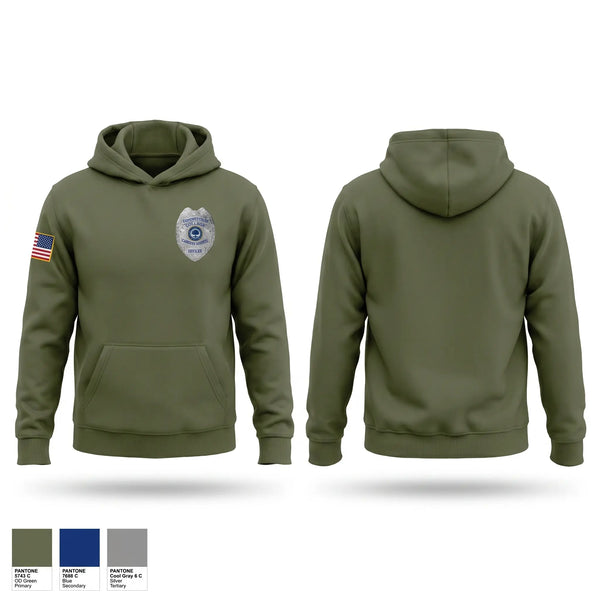 Hoodie, Connecticut College Campus Safety, Police, Teamtime, Team time, sublimation, custom sports apparel, team uniforms, spirit wear, spiritwear, sports uniforms, custom shirts, team store, custom team store, fundraiser sports, apparel fundraiser