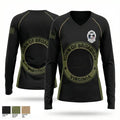 Broadway Police Department 60713683 Women's Long Sleeve V-neck Shirt - 1