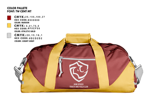 Duffle Bag, Iron Spikes Track and Field Club, Track & Field, Teamtime, Team time, sublimation, custom sports apparel, team uniforms, spirit wear, spiritwear, sports uniforms, custom shirts, team store, custom team store, fundraiser sports, apparel fundraiser