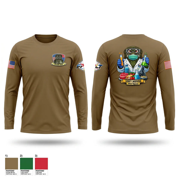Long Sleeve Performance Shirt, 106th MDVSS, Army, Teamtime, Team time, sublimation, custom sports apparel, team uniforms, spirit wear, spiritwear, sports uniforms, custom shirts, team store, custom team store, fundraiser sports, apparel fundraiser