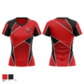 Team Silk Women's Short Sleeve V-neck Shirt - 1