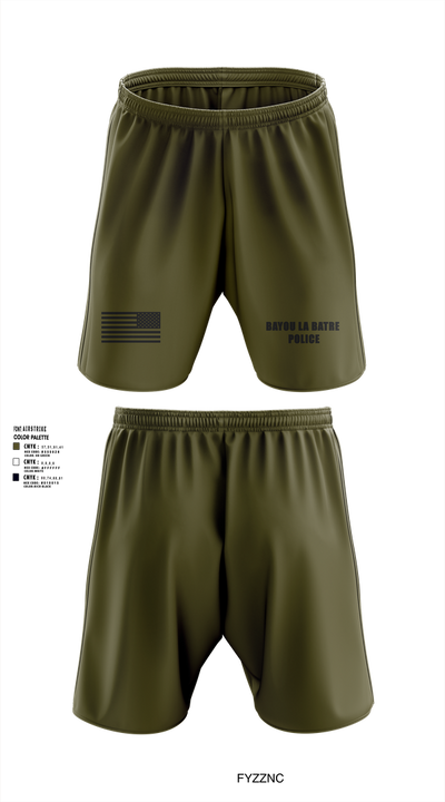 Bayou La Batre Police 57936855 Athletic Shorts With Pockets - 102