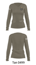 McCaysville Police Department 70083806 Women's Long Sleeve V-neck Shirt - 11